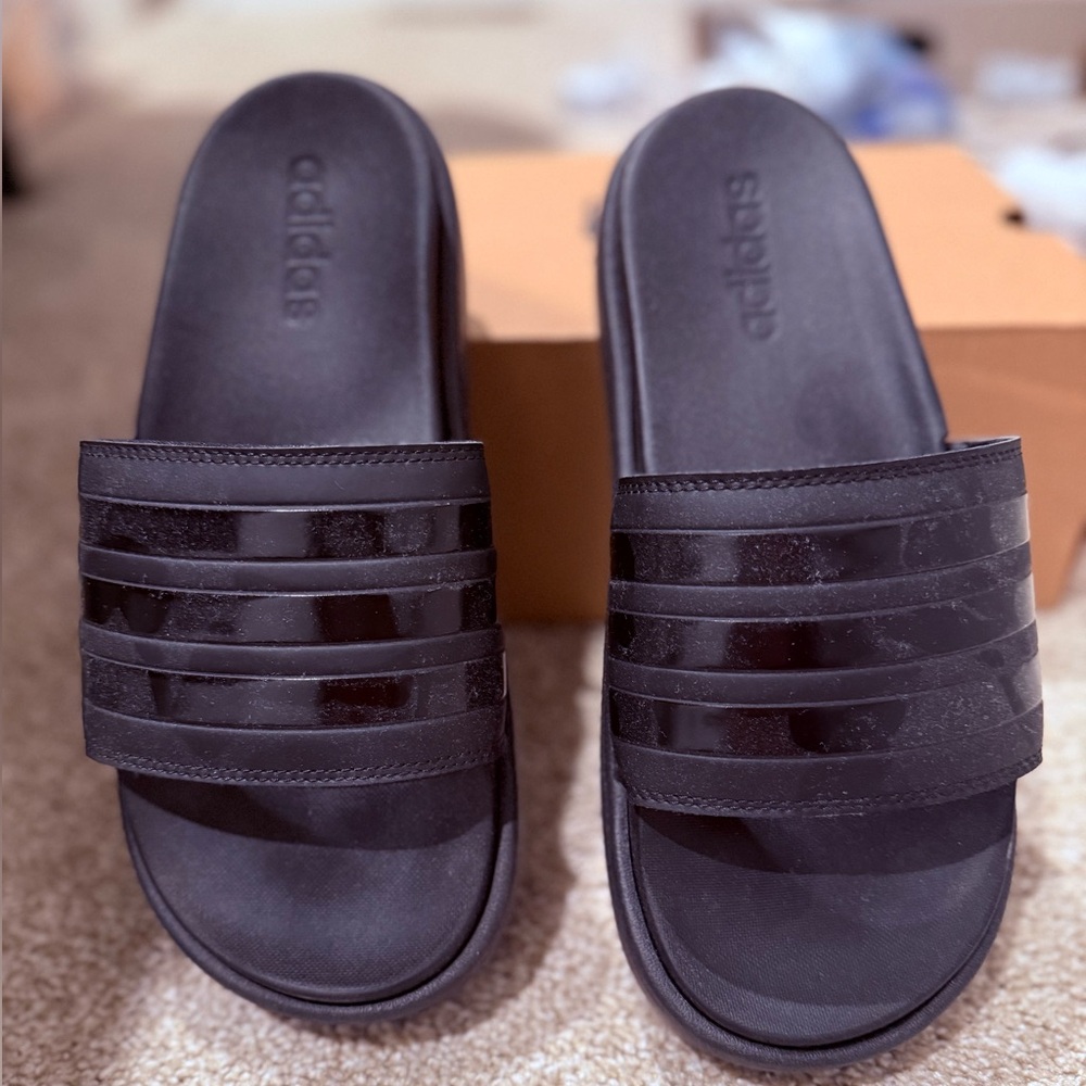 Adidas Adilette Platform Slides - Picture 6 of 7